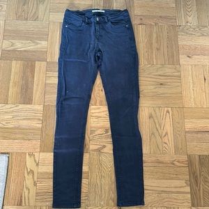 Zara Navy Skinny Jeans